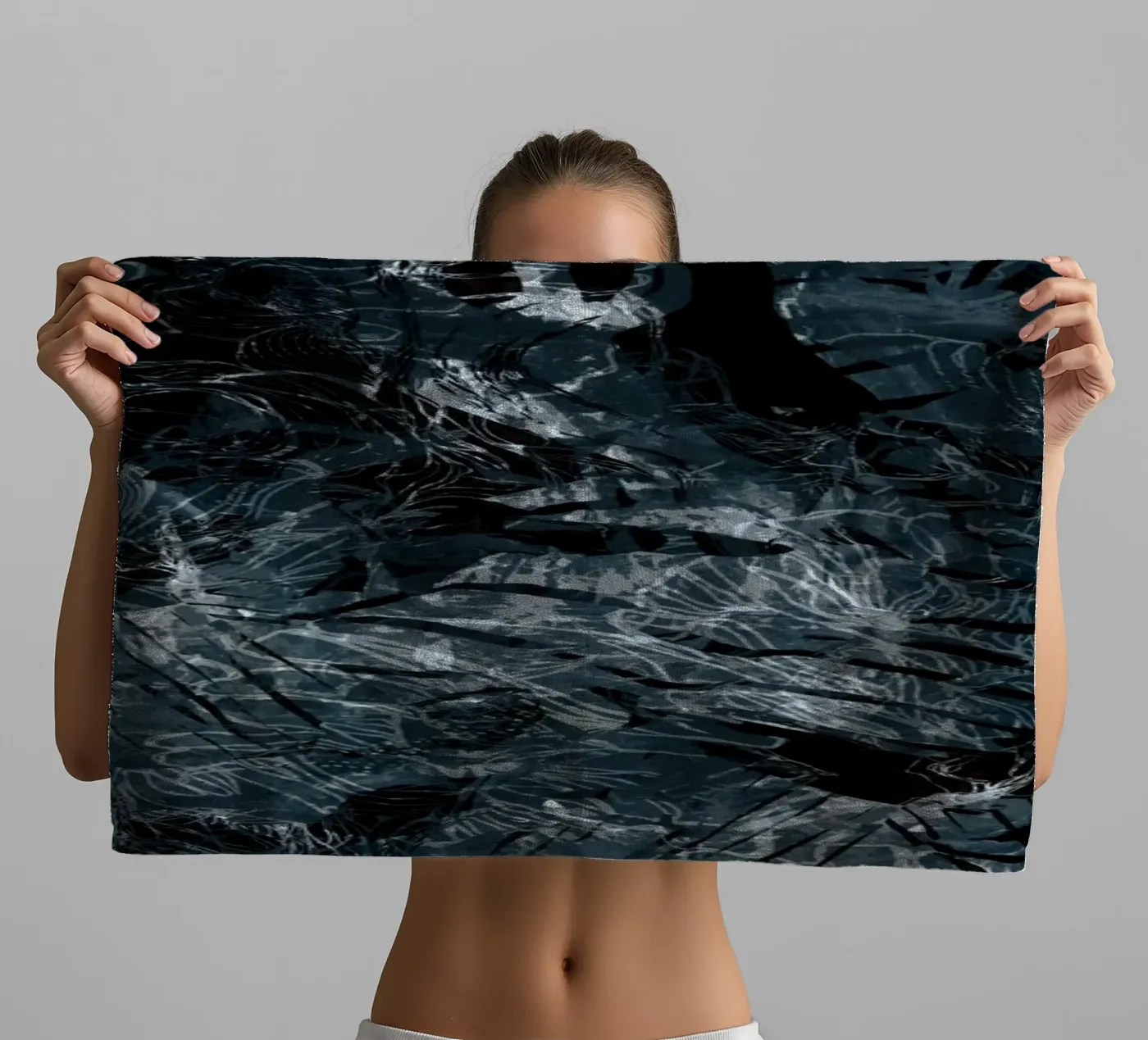 rood bos badhanddoek van k i m