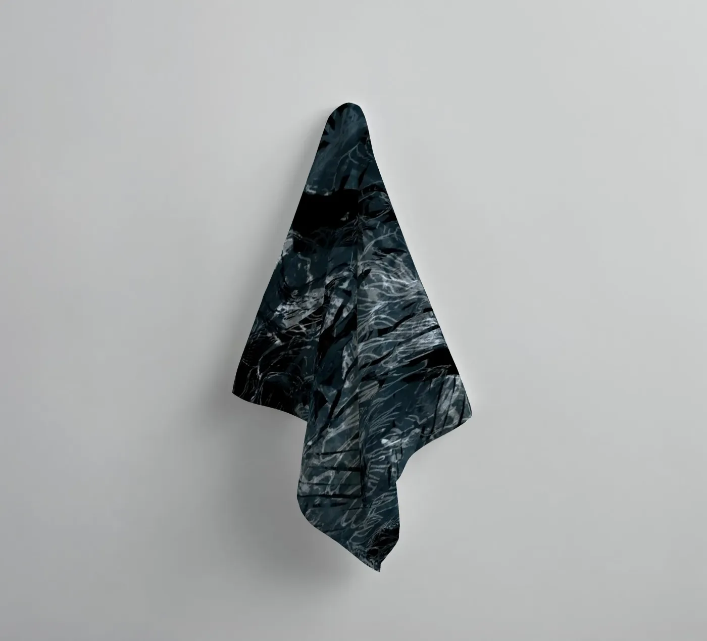 rood bos badhanddoek van k i m