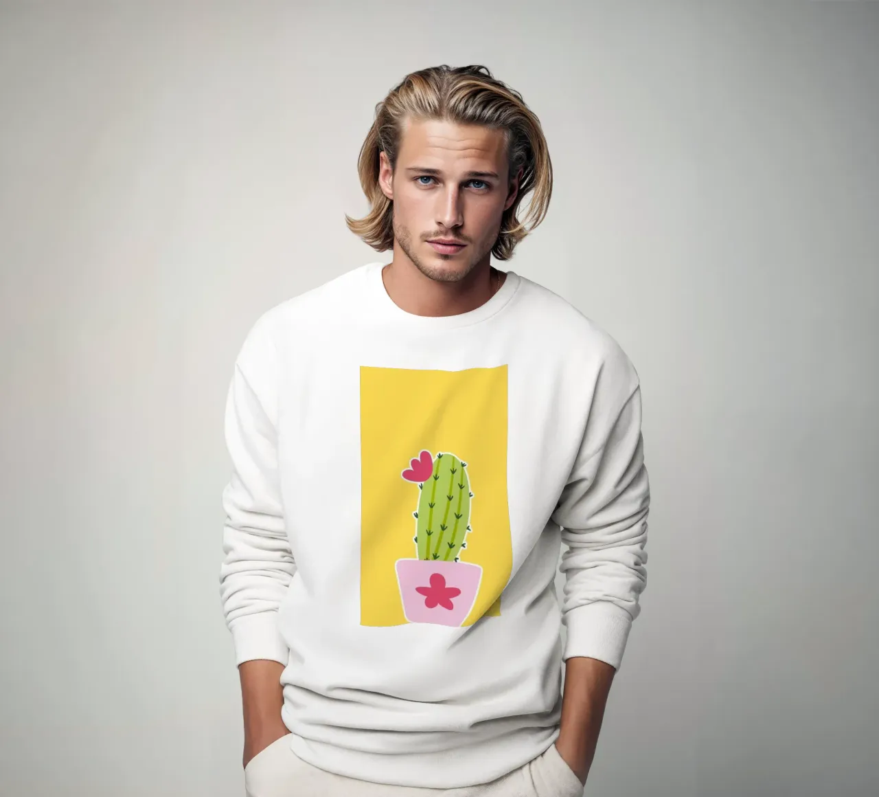 cactus felpa da Nina Wolf