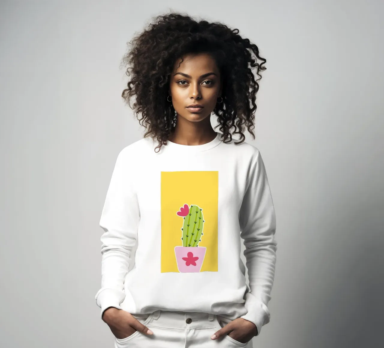 cactus felpa da Nina Wolf