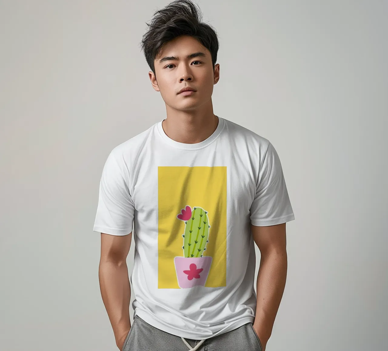 cactus t-shirt da Nina Wolf