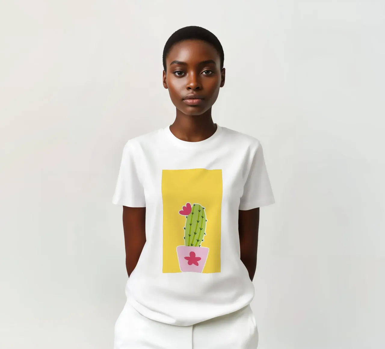 cactus t-shirt da Nina Wolf