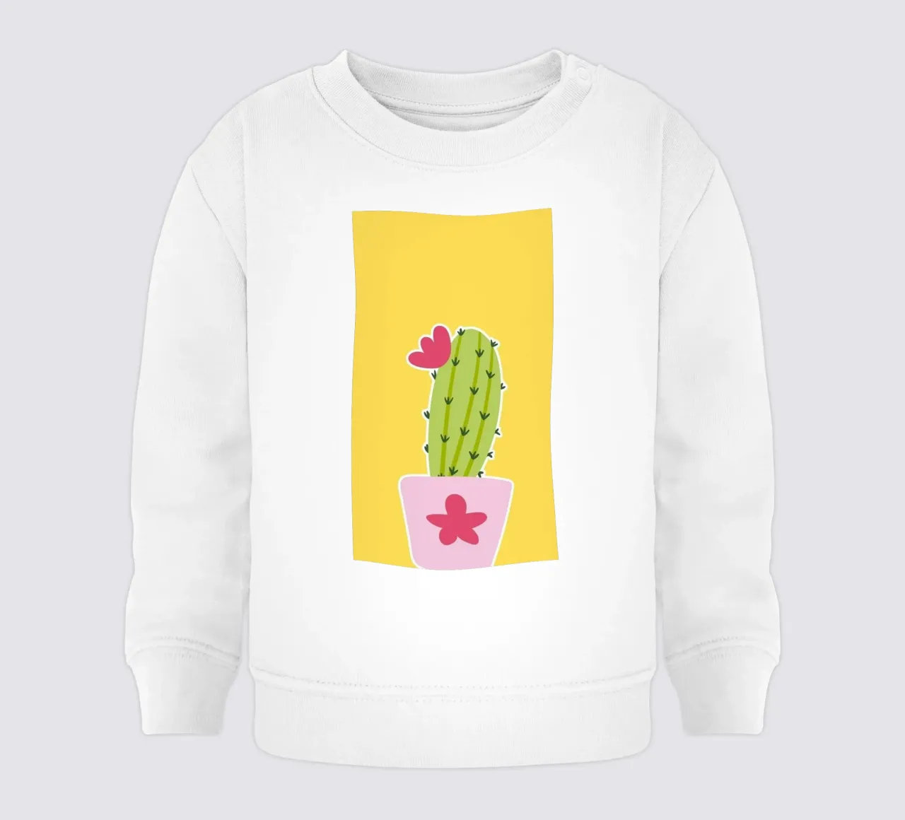 cactus felpa neonato da Nina Wolf
