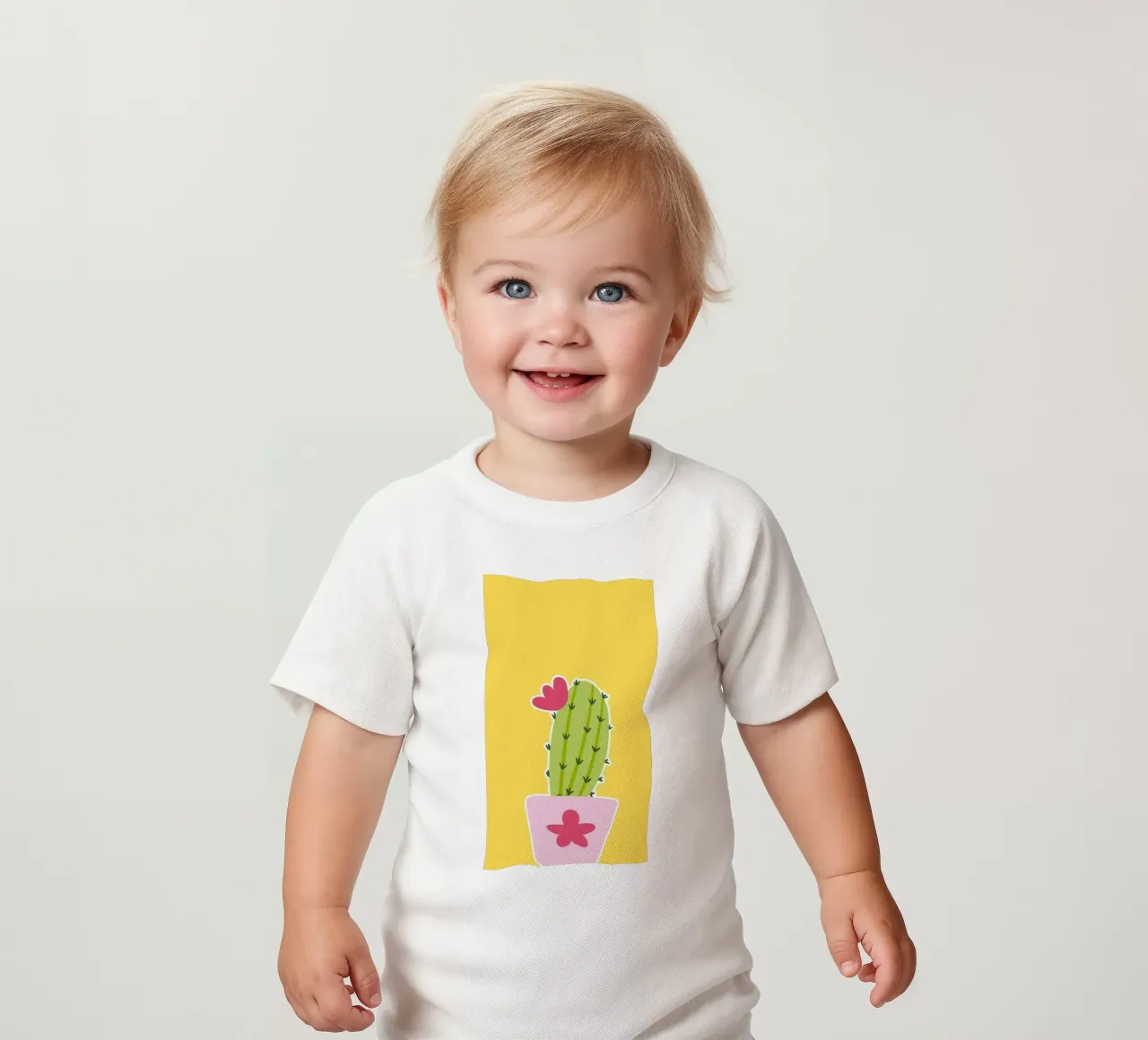 cactus maglietta neonato da Nina Wolf