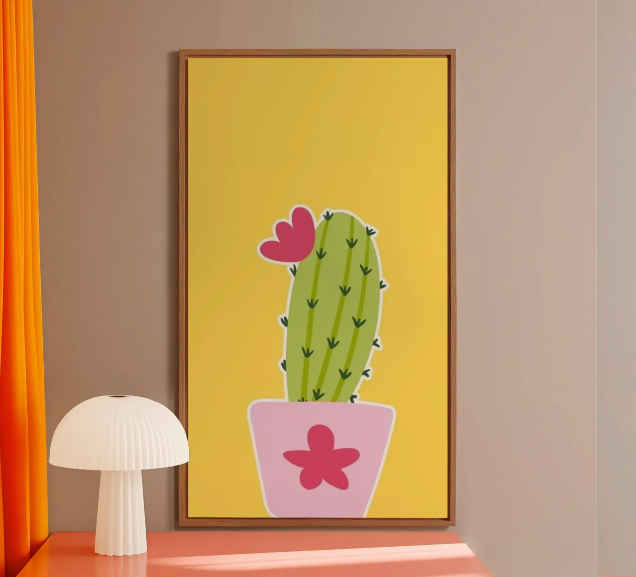 cactus alluminio dibond da Nina Wolf