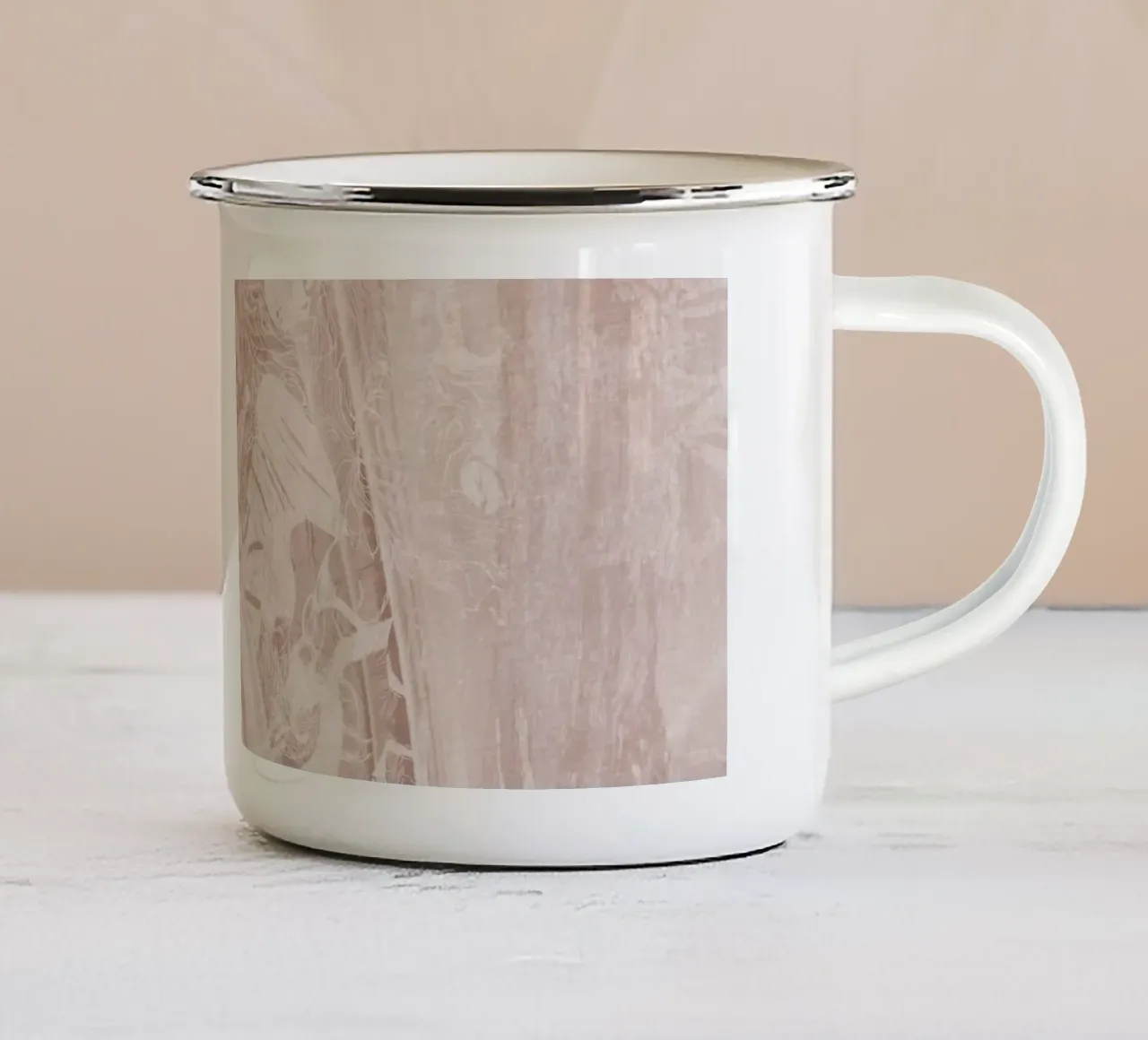 pesca tazza in smalto da k i m