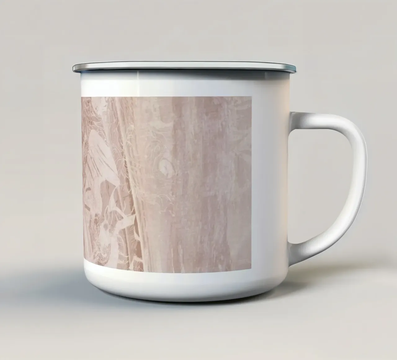 pesca tazza in smalto da k i m