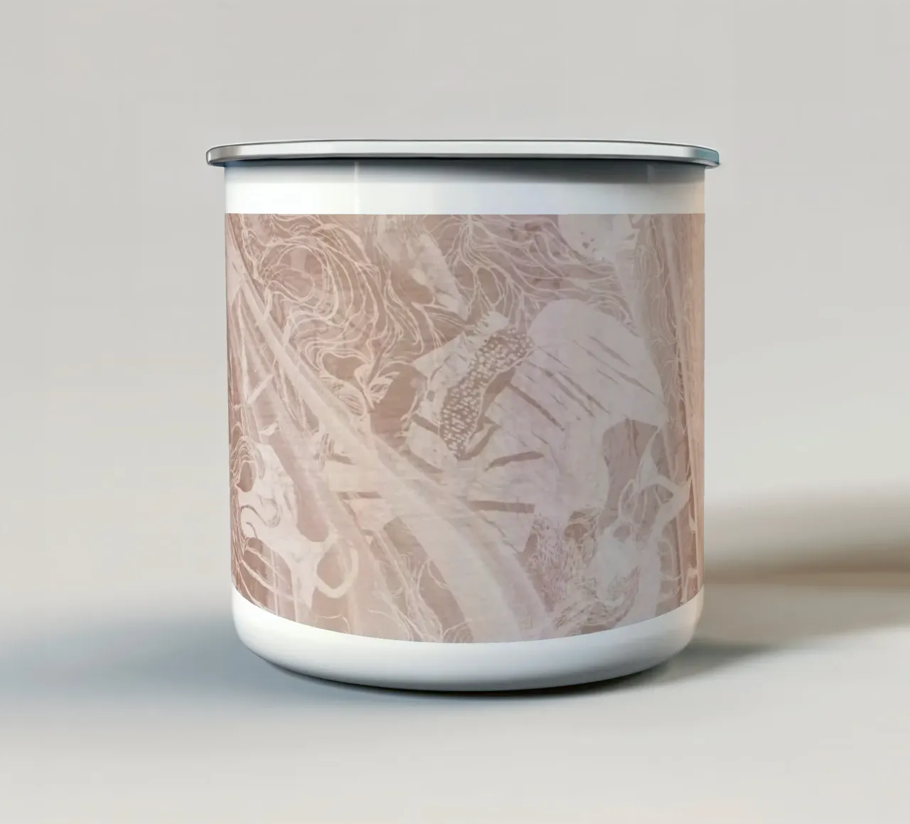 pesca tazza in smalto da k i m