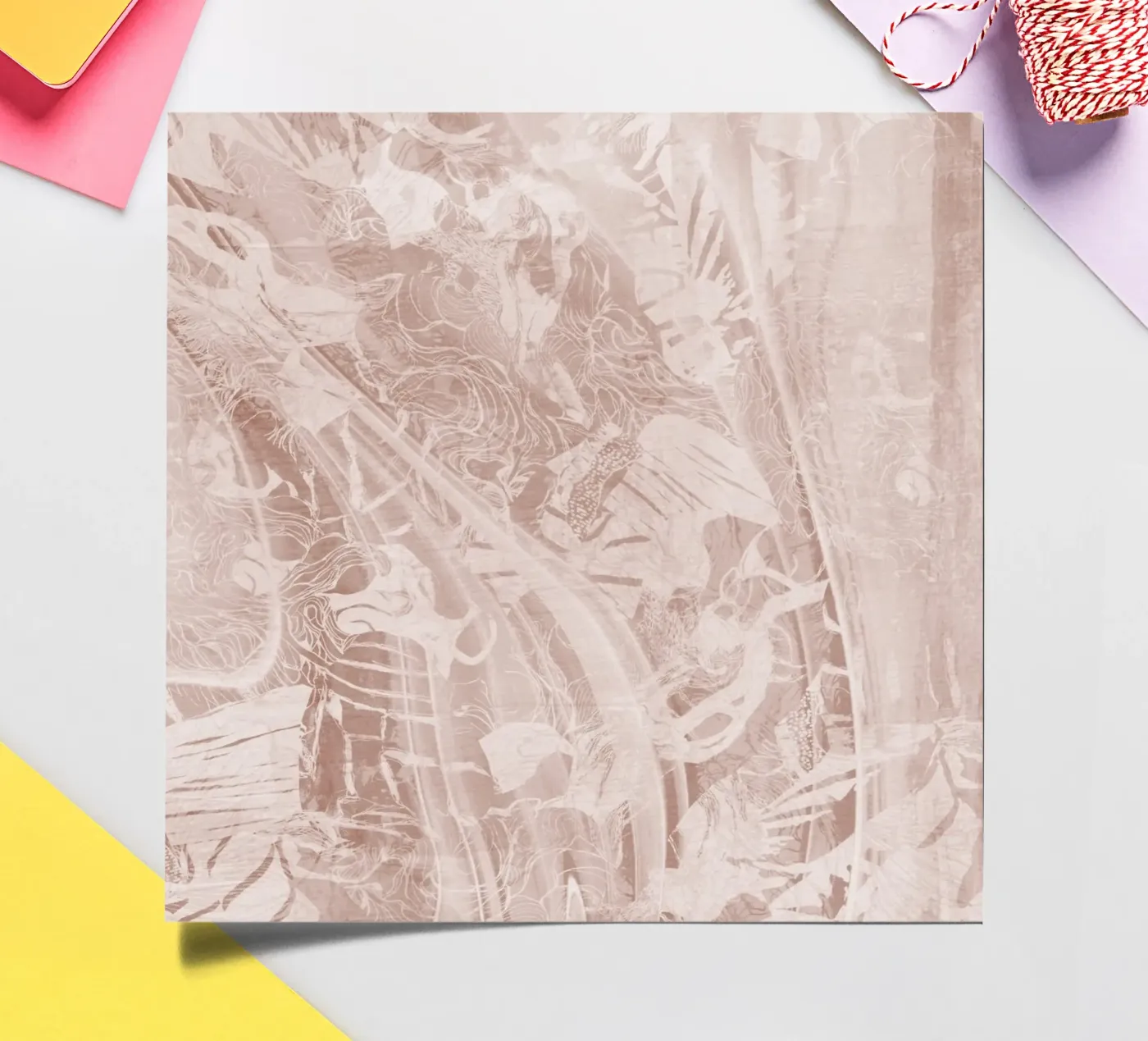 fishing sticker sheet by k i m