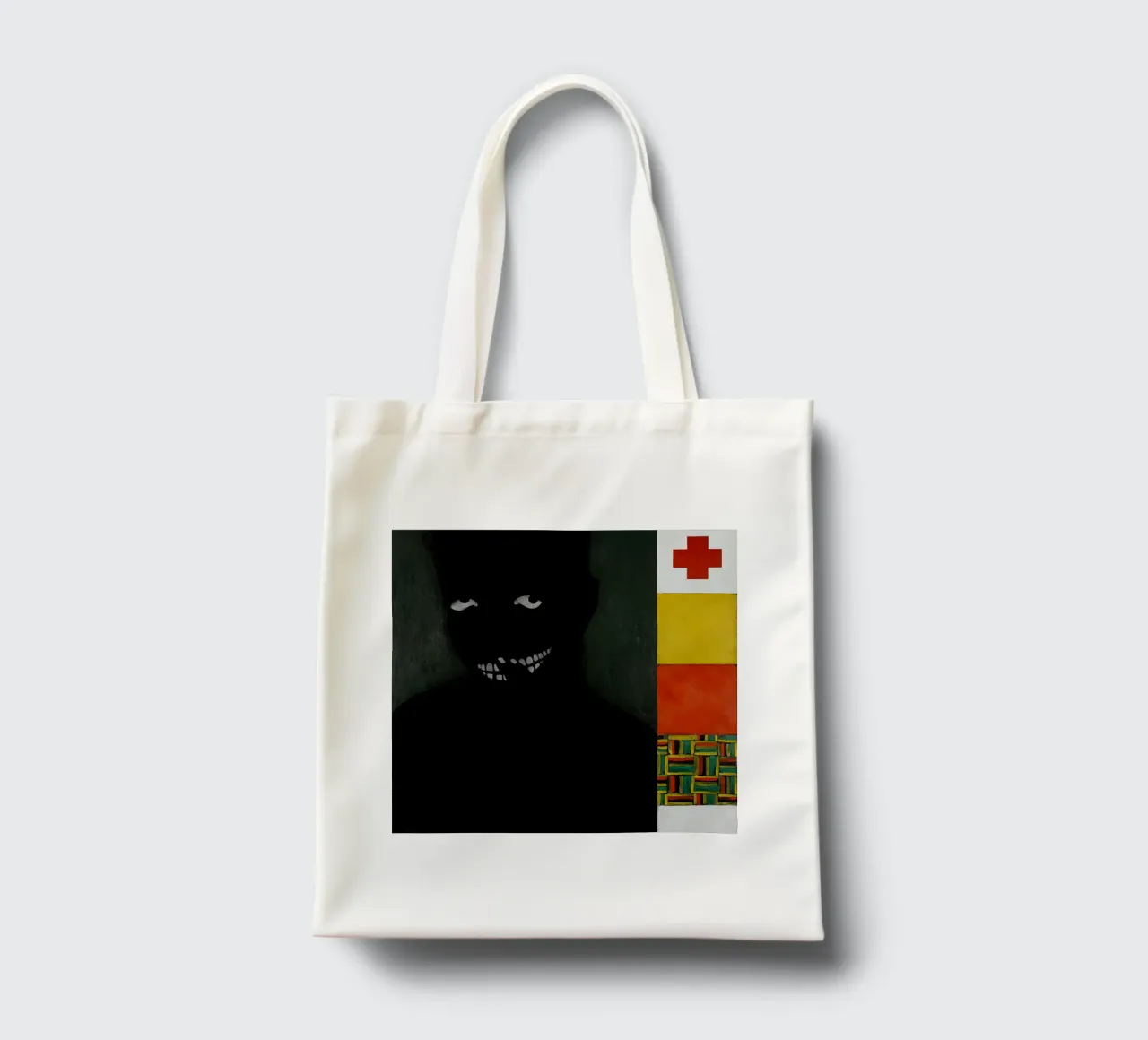 kerry james marshall uomo invisibile borsa in juta da carol shop