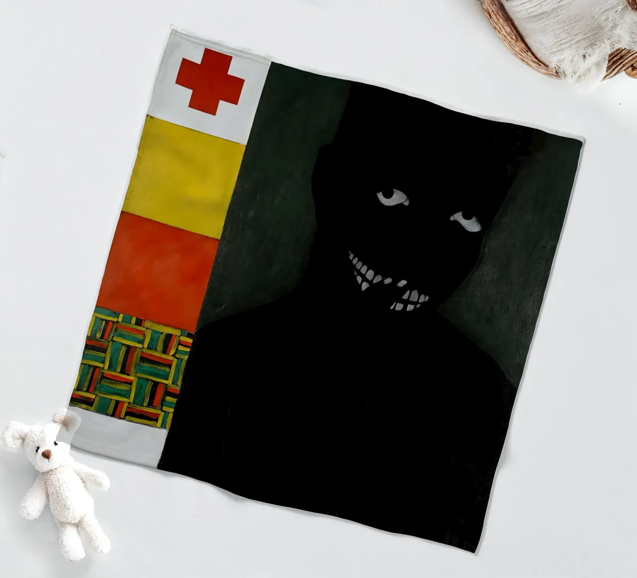 kerry james marshall uomo invisibile coperta in pile da carol shop