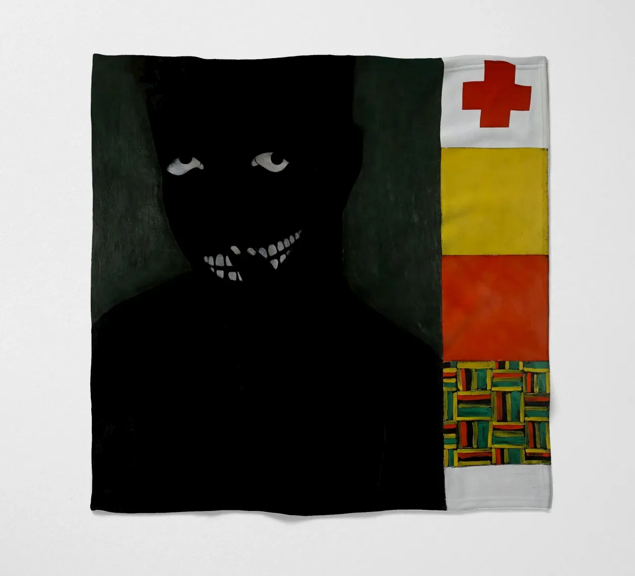 kerry james marshall uomo invisibile coperta in pile da carol shop