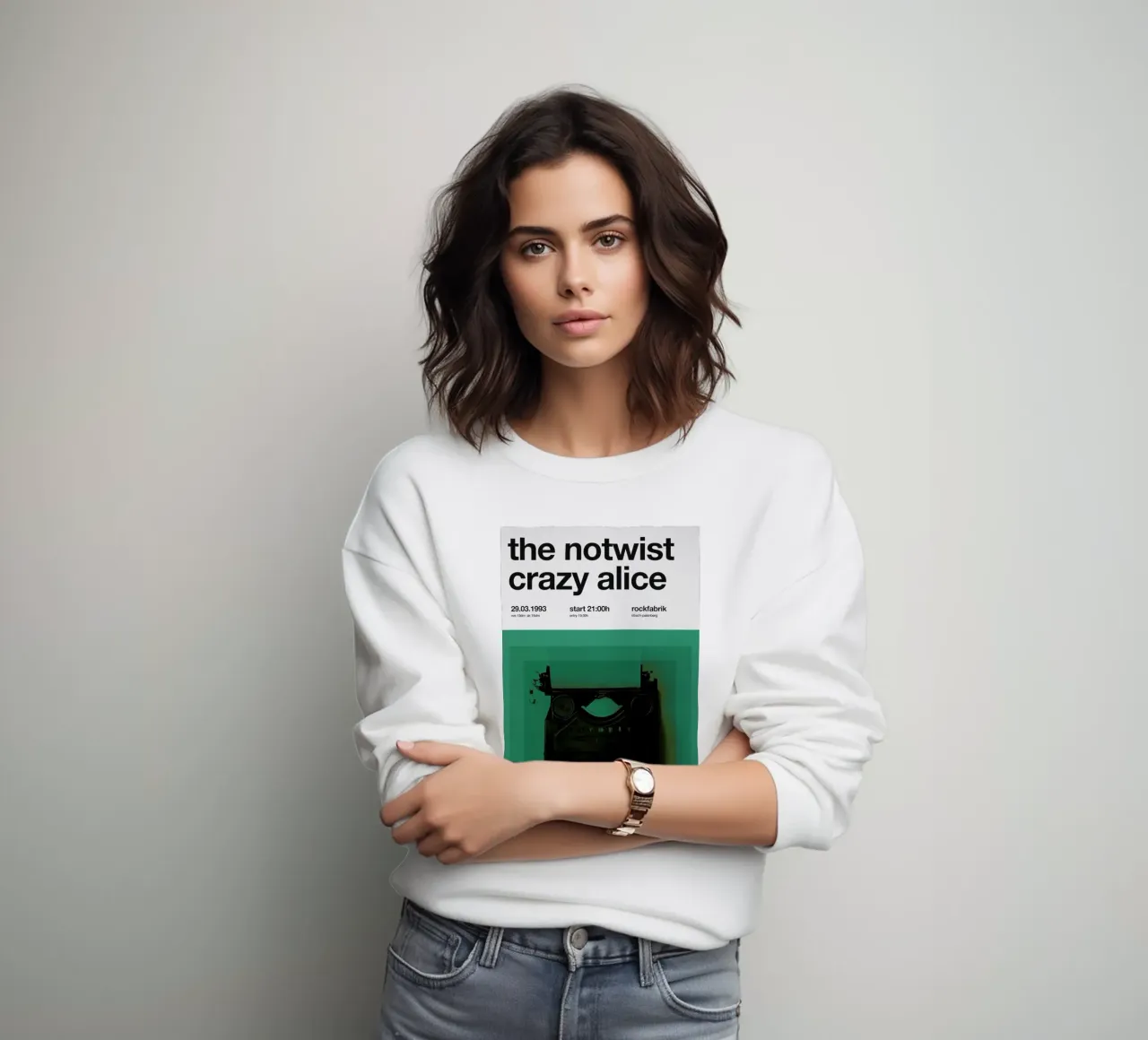 The Notwist sweatshirt by Stephan Kochs