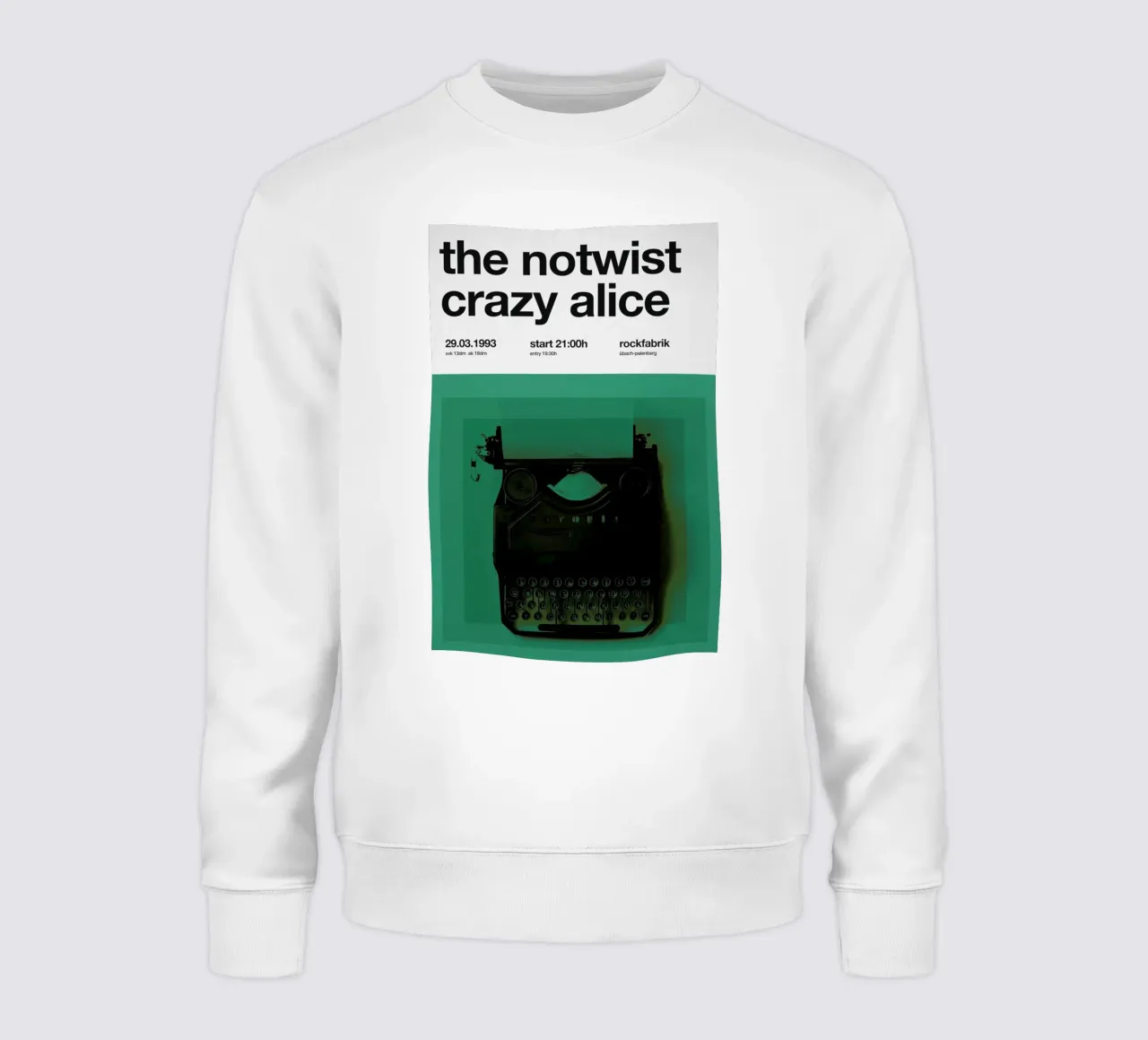 The Notwist sweatshirt by Stephan Kochs