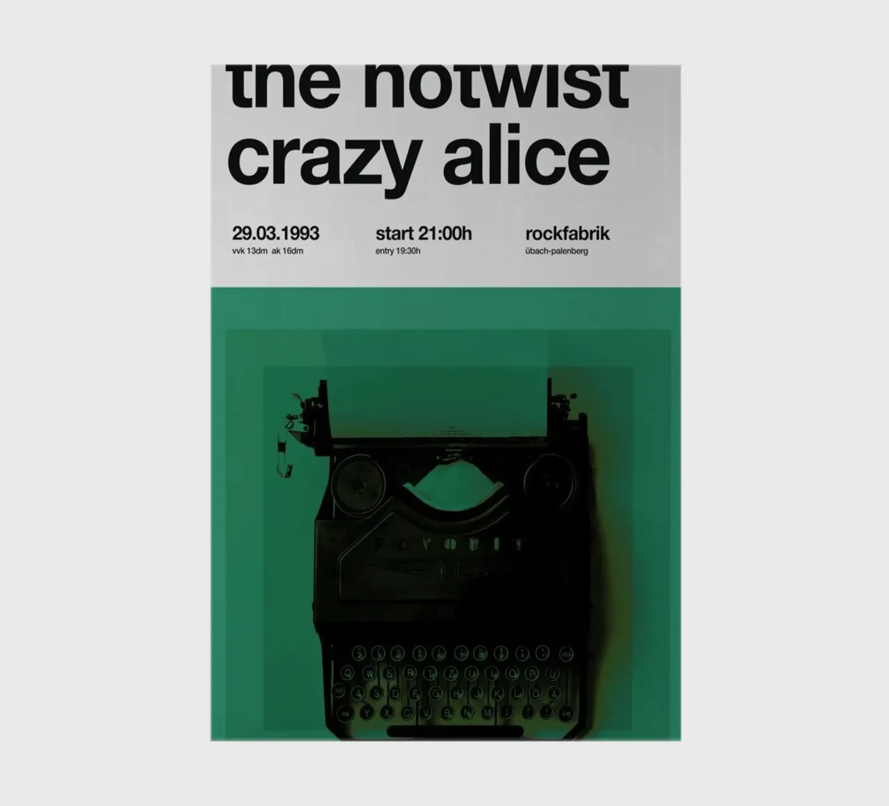 The Notwist notebook by Stephan Kochs