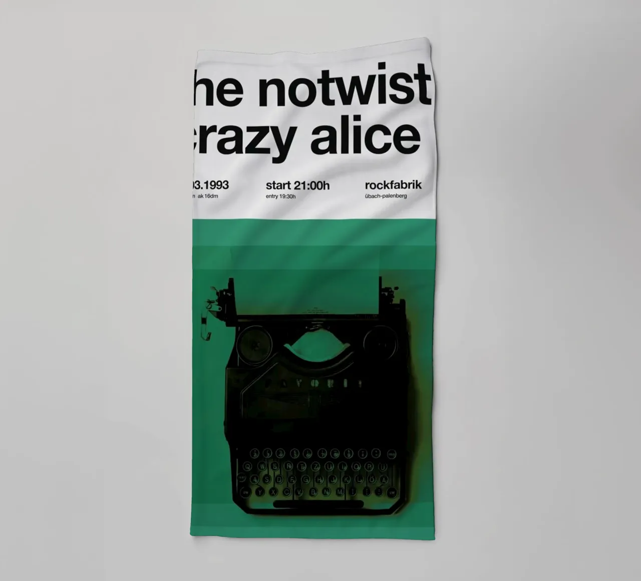 The Notwist asciugamano da bagno da Stephan Kochs