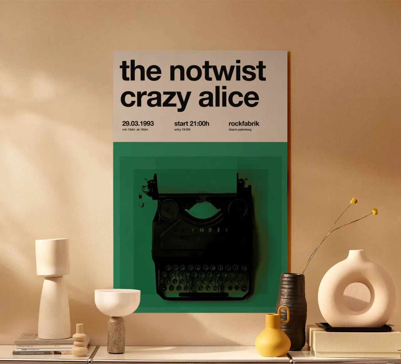 The Notwist plexiglass da Stephan Kochs