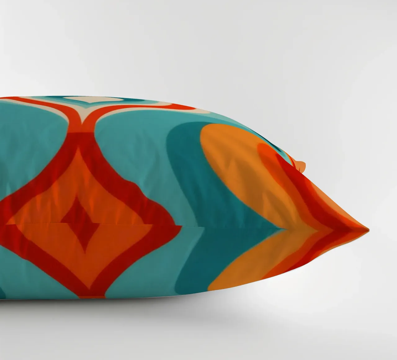 Modello di design psichedelico retrò anni '70 cuscino da Autofocus