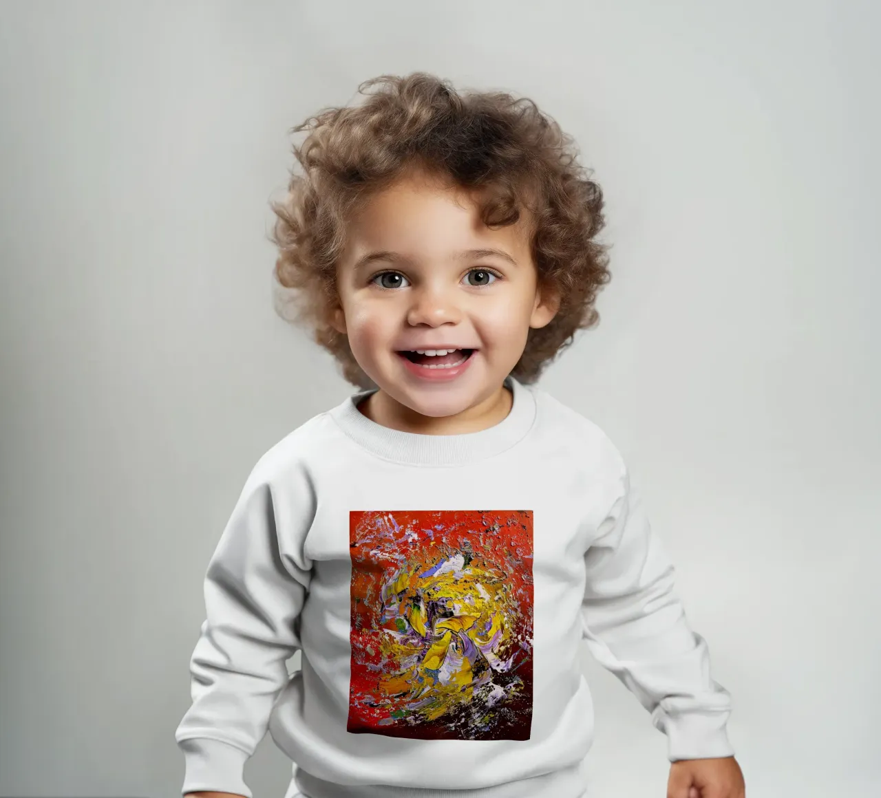 FACCIAMO DEL ROCK'N ROLL. felpa neonato da Little treasures for your home