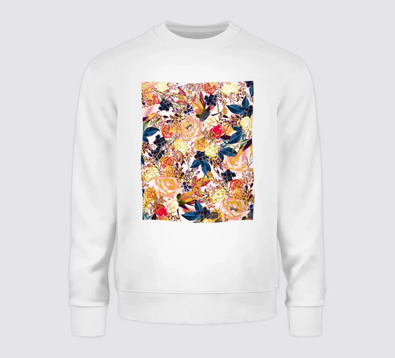 Rustikal geblümt Sweatshirt von 83oranges