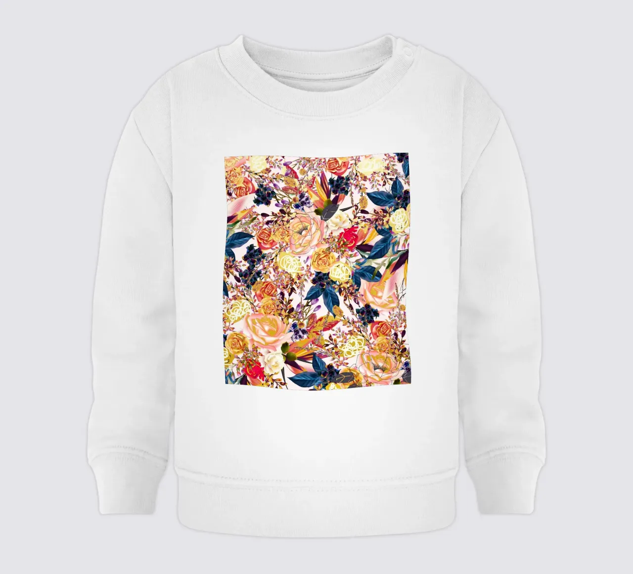 Floreale rustico felpa neonato da 83oranges