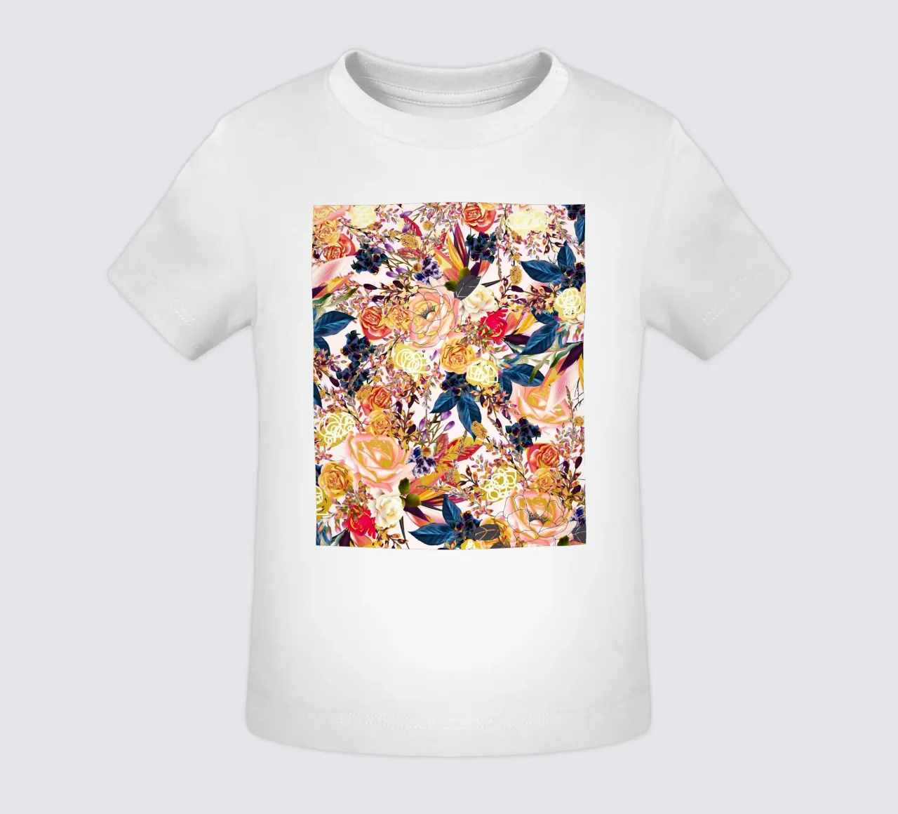 Floreale rustico maglietta neonato da 83oranges.com