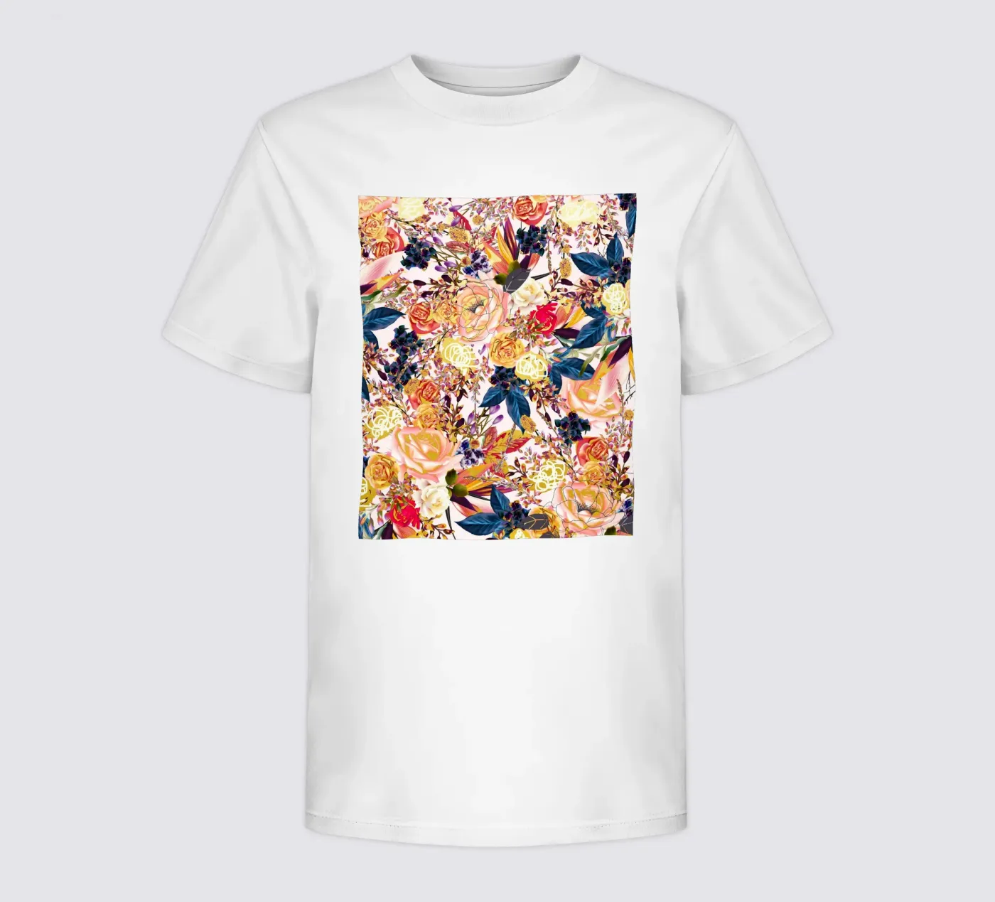 Rustic Floral t-shirt bambini da 83oranges.com