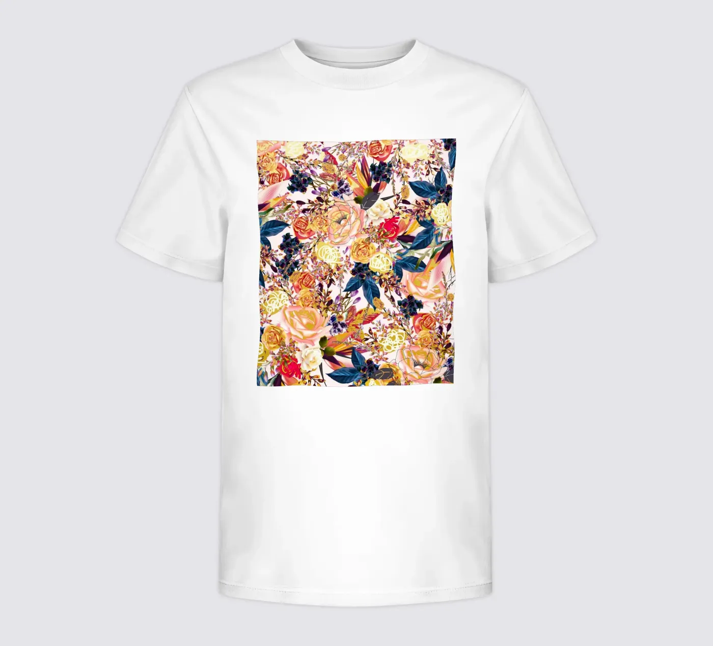 Rustic Floral t-shirt bambini da 83oranges.com