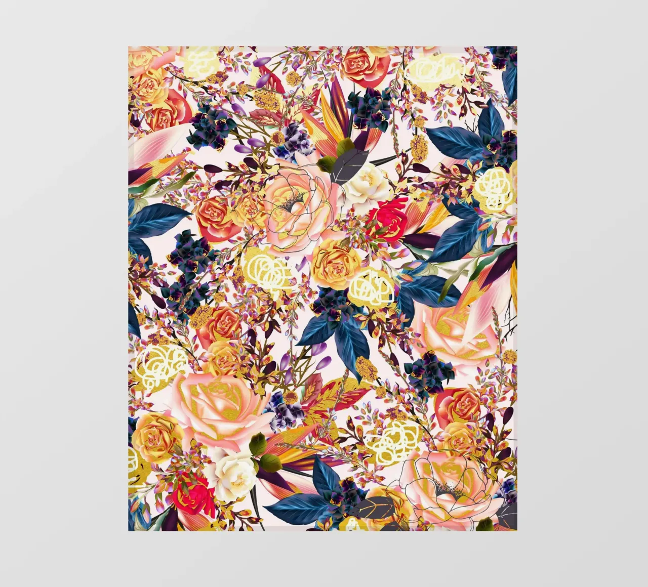 Floreale rustico telo in pvc da 83oranges
