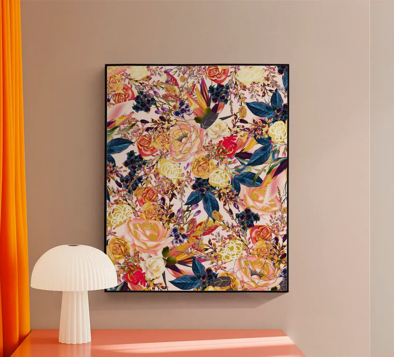 Floreale rustico plexiglass da 83oranges