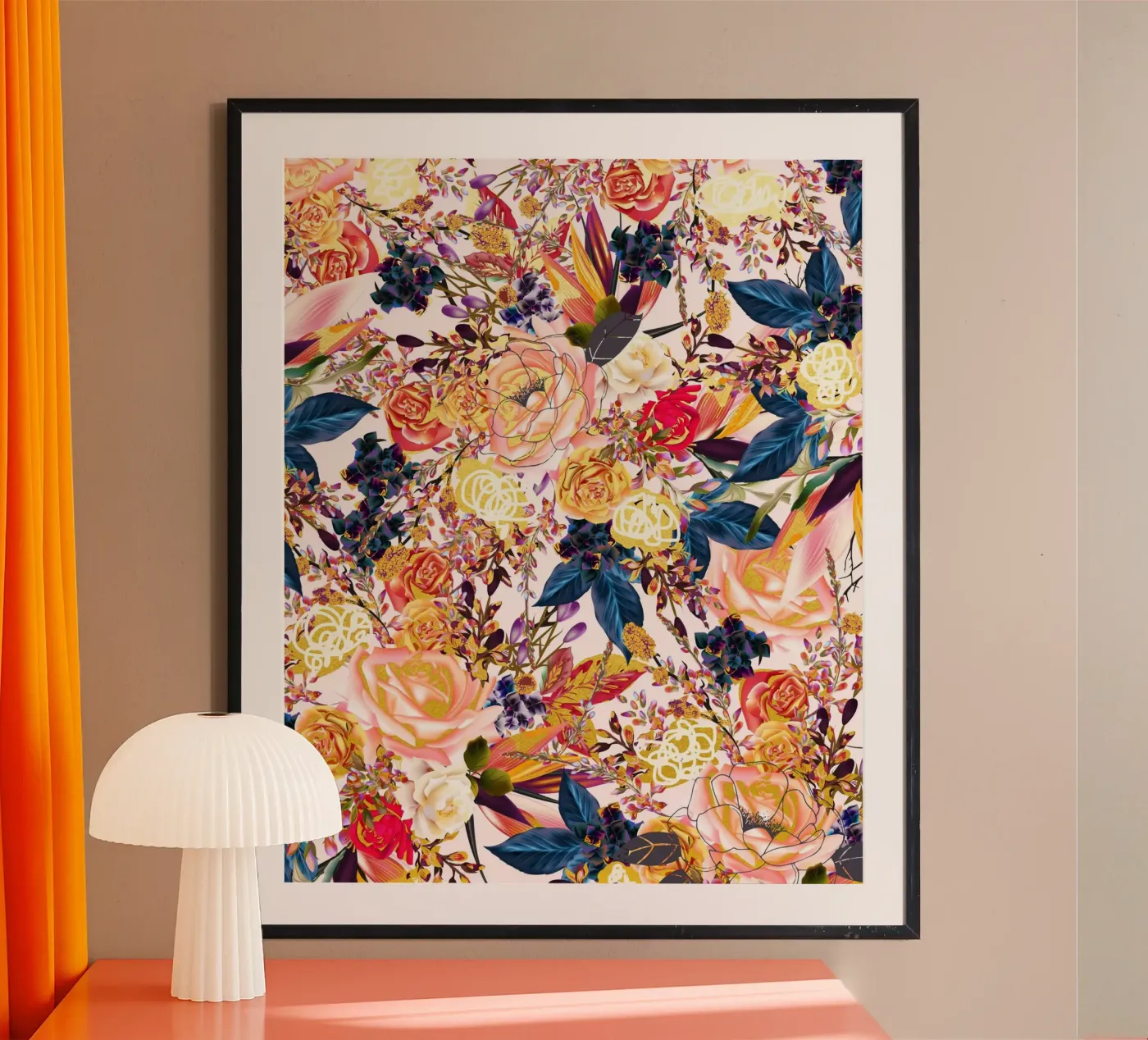 Rustic Floral poster by 83oranges.com