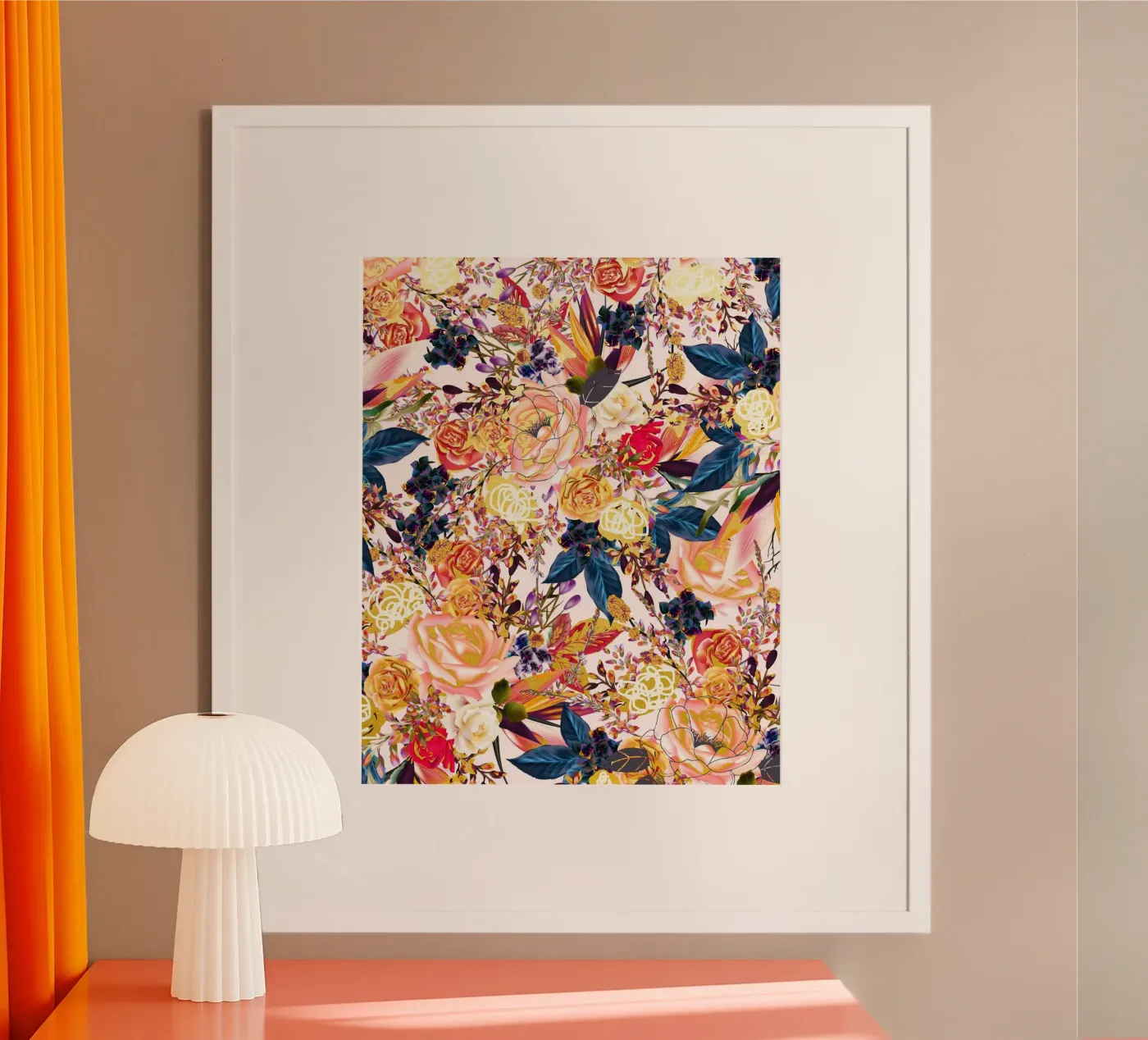 Rustic Floral poster by 83oranges.com