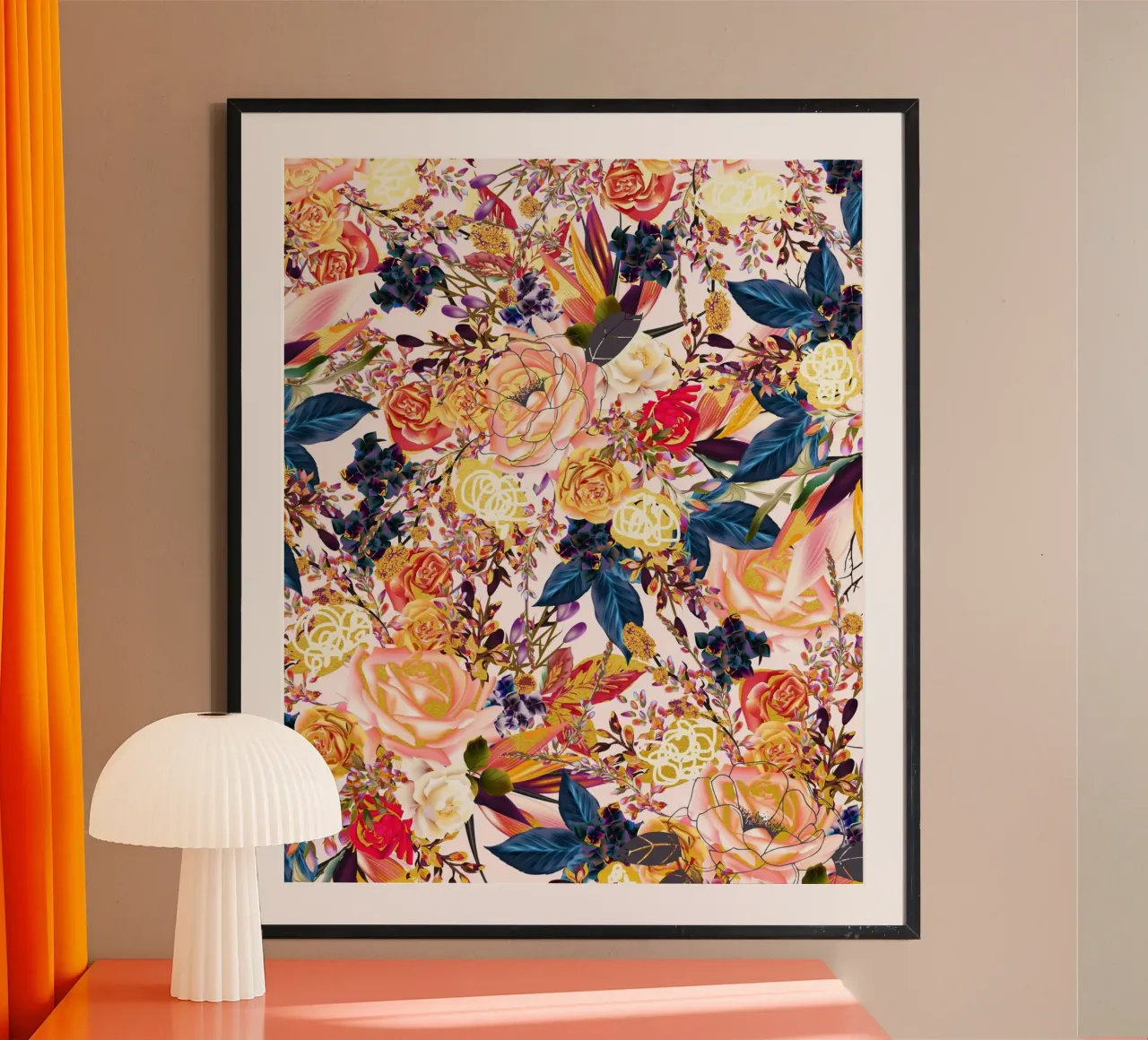 Floreale rustico poster da 83oranges.com