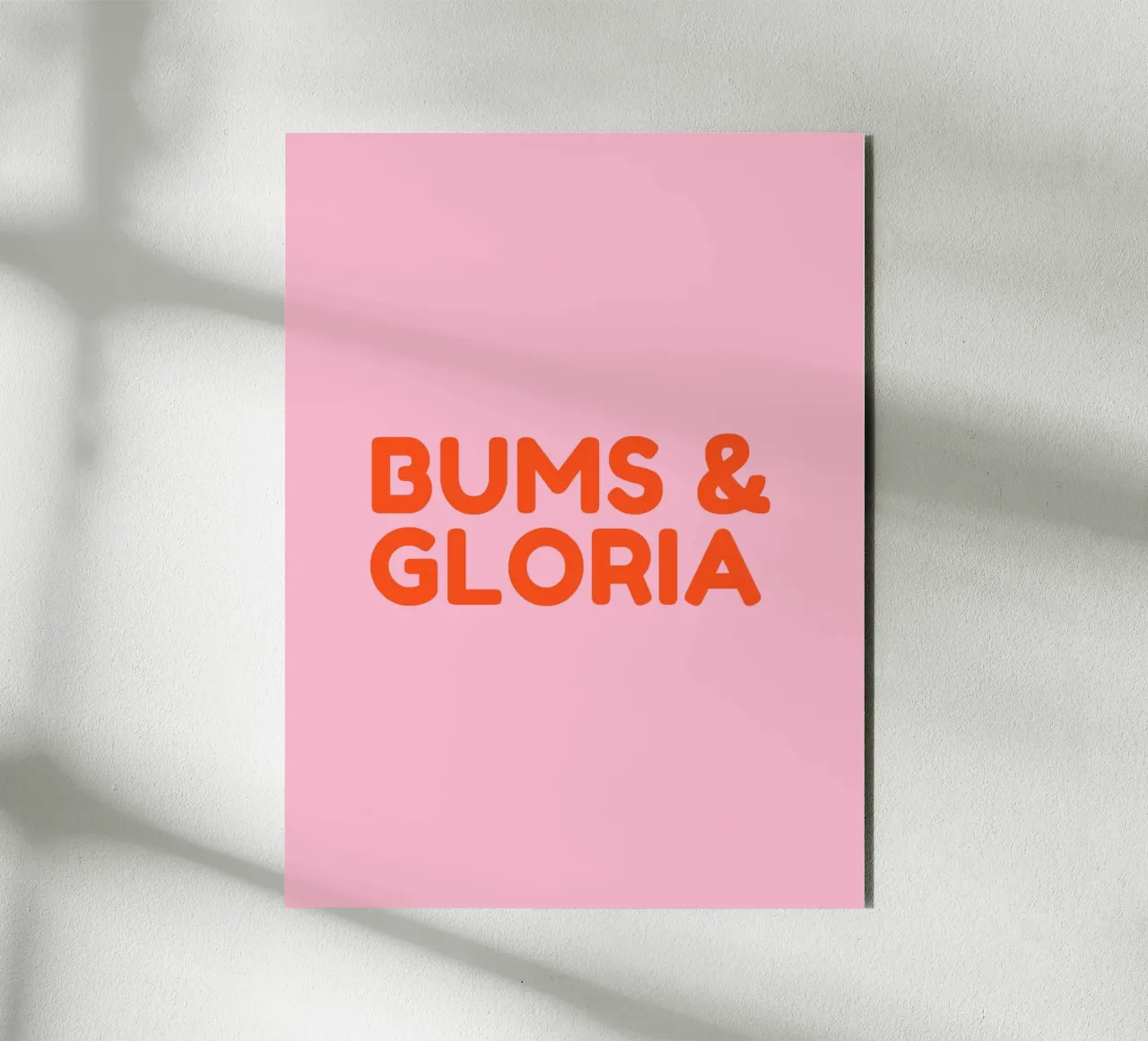 Bums & Gloria alluminio dibond da DigiWunderwerk