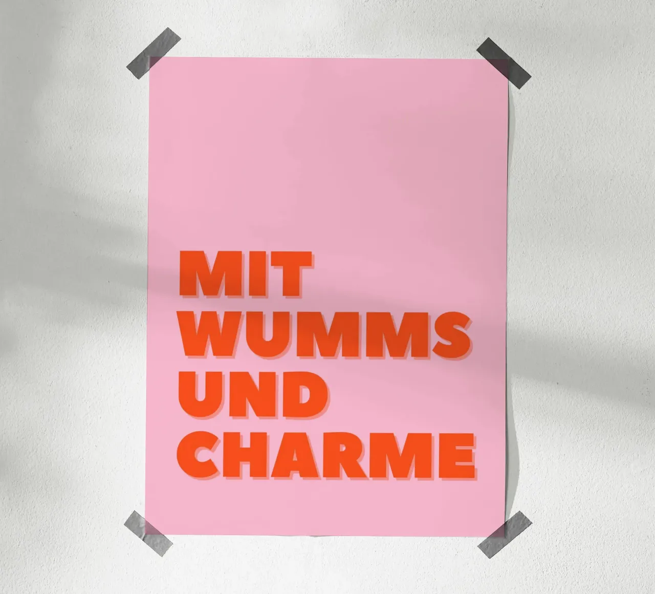 Mit Wums und Charme carta hahnemühle da DigiWunderwerk