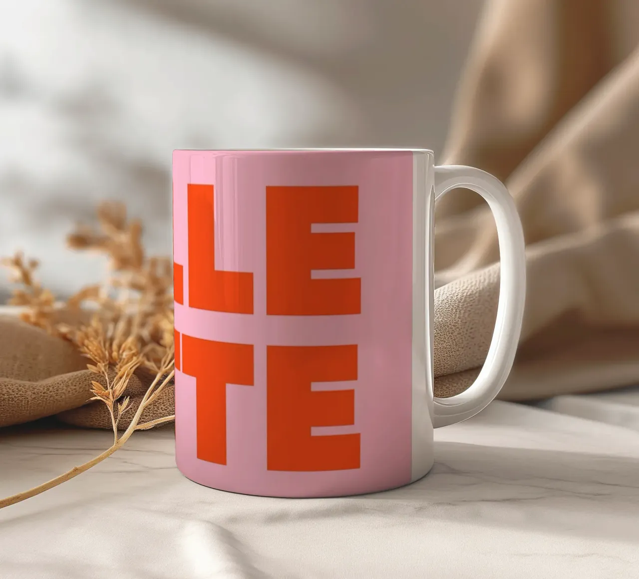 Volle Lotte tazza in ceramica da DigiWunderwerk