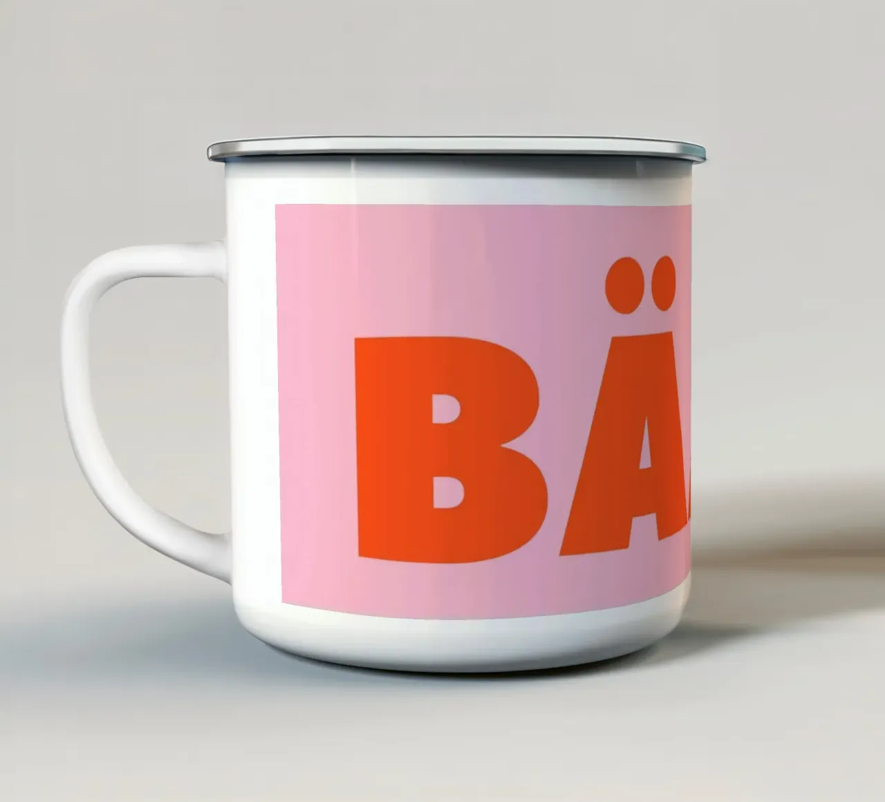 BÄÄM... emaille mok van DigiWunderwerk