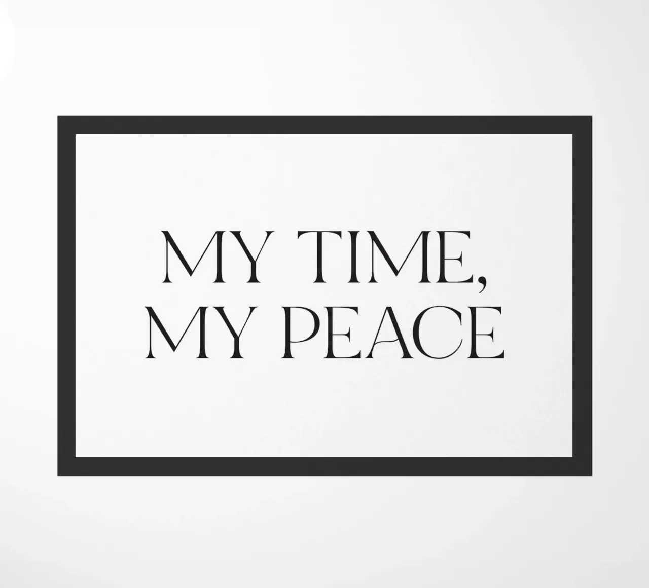 Il mio tempo, la mia pace zerbino da The Native State