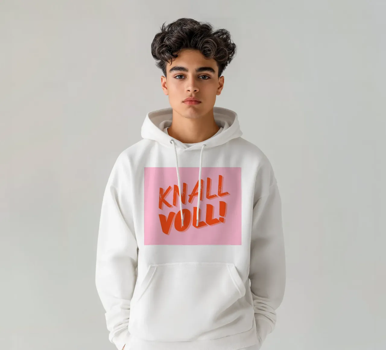 KNALL VOLL Hoodie von DigiWunderwerk