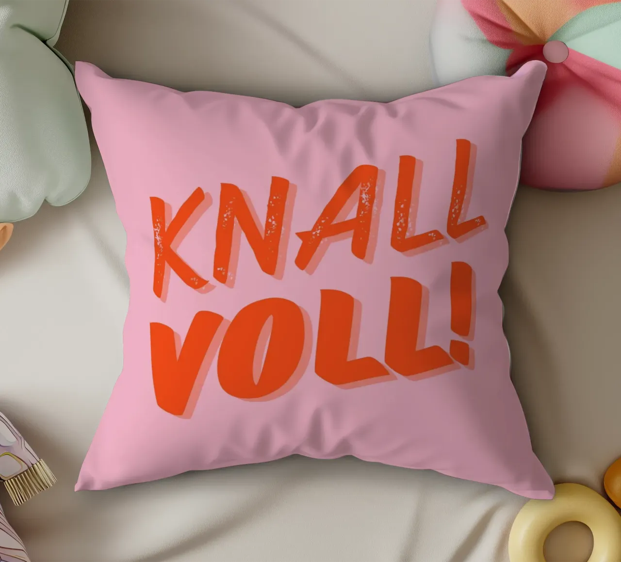 KNALL VOLL cuscino da DigiWunderwerk