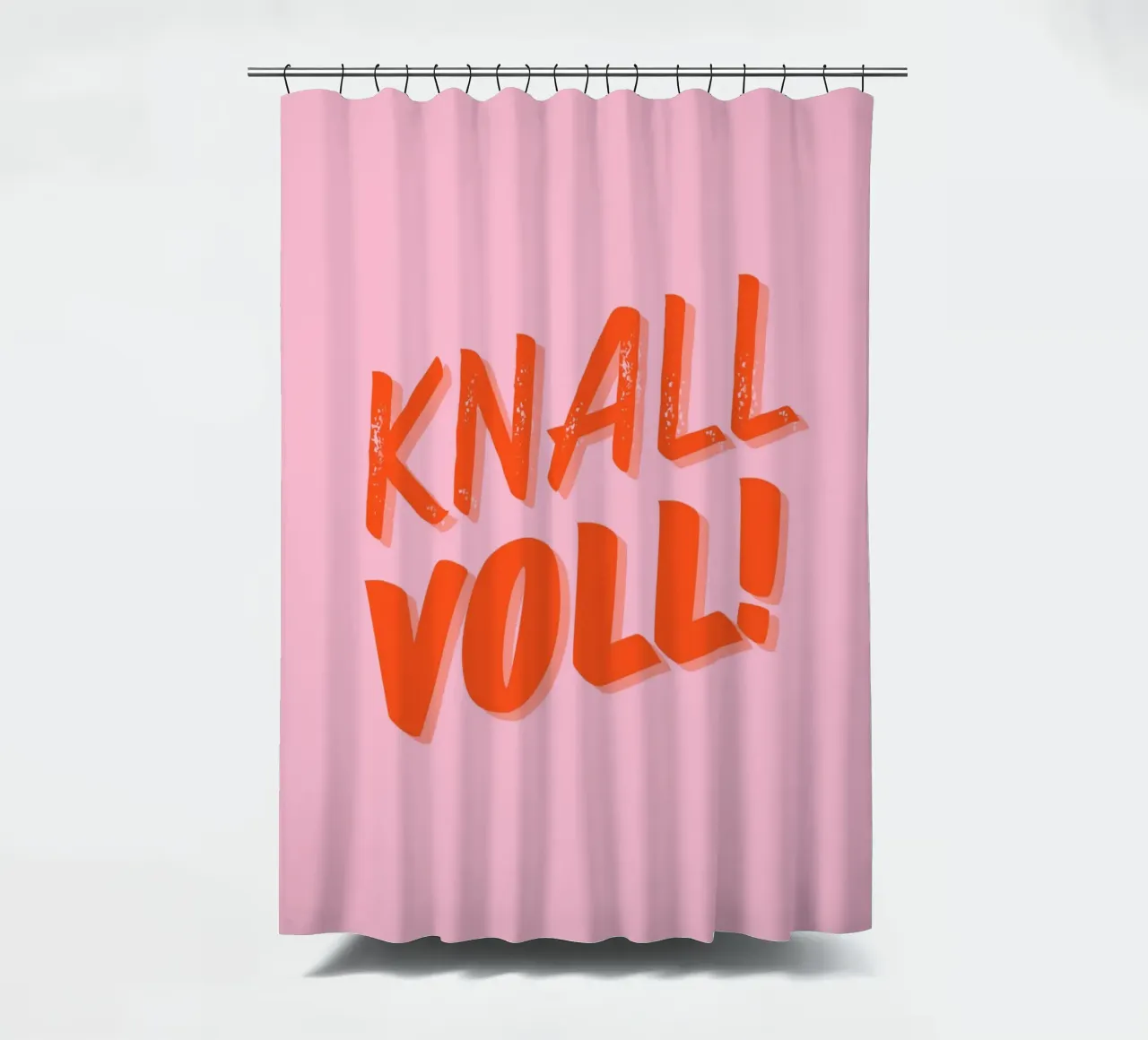 KNALL VOLL tenda da doccia da DigiWunderwerk