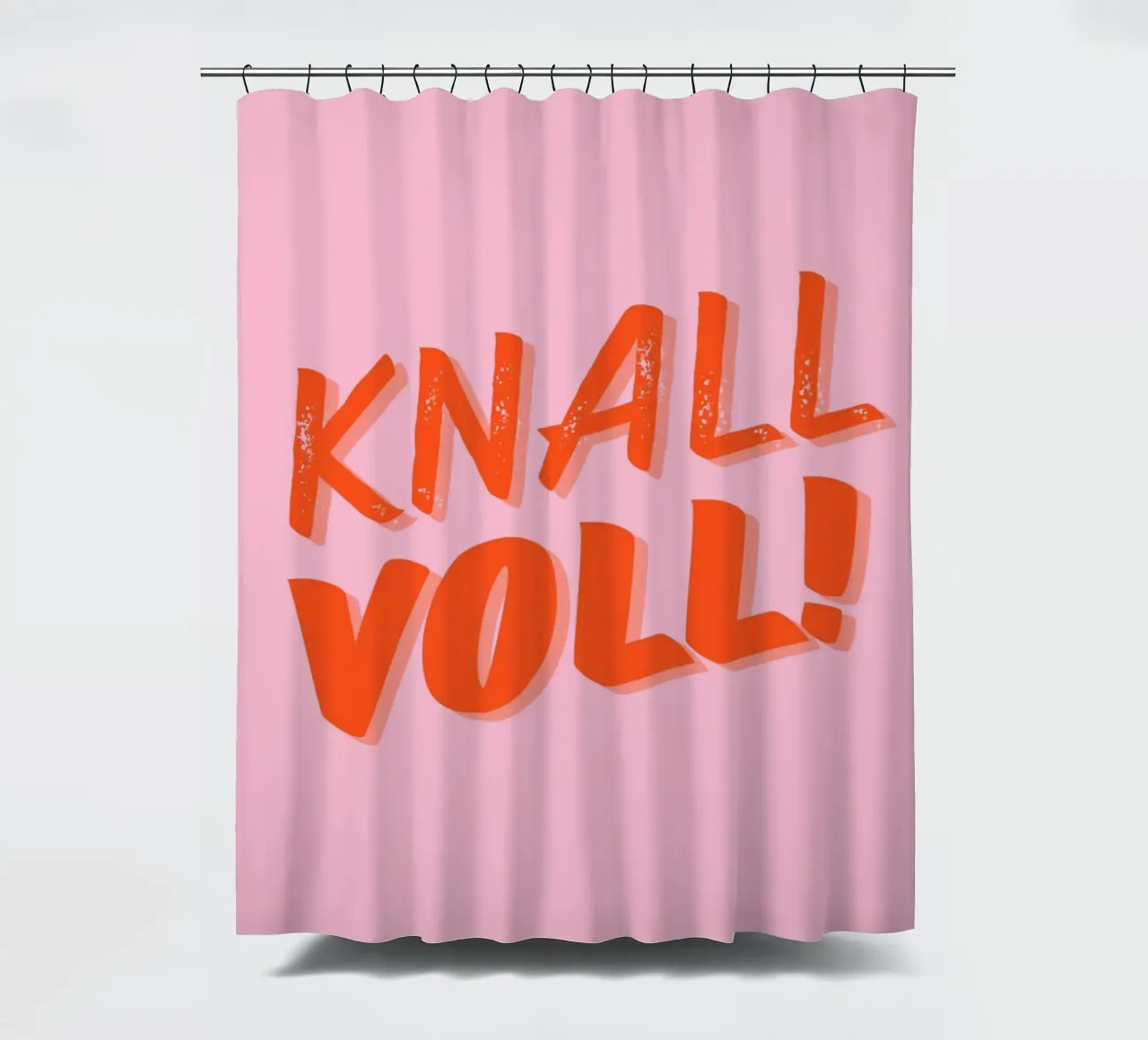 KNALL VOLL tenda da doccia da DigiWunderwerk