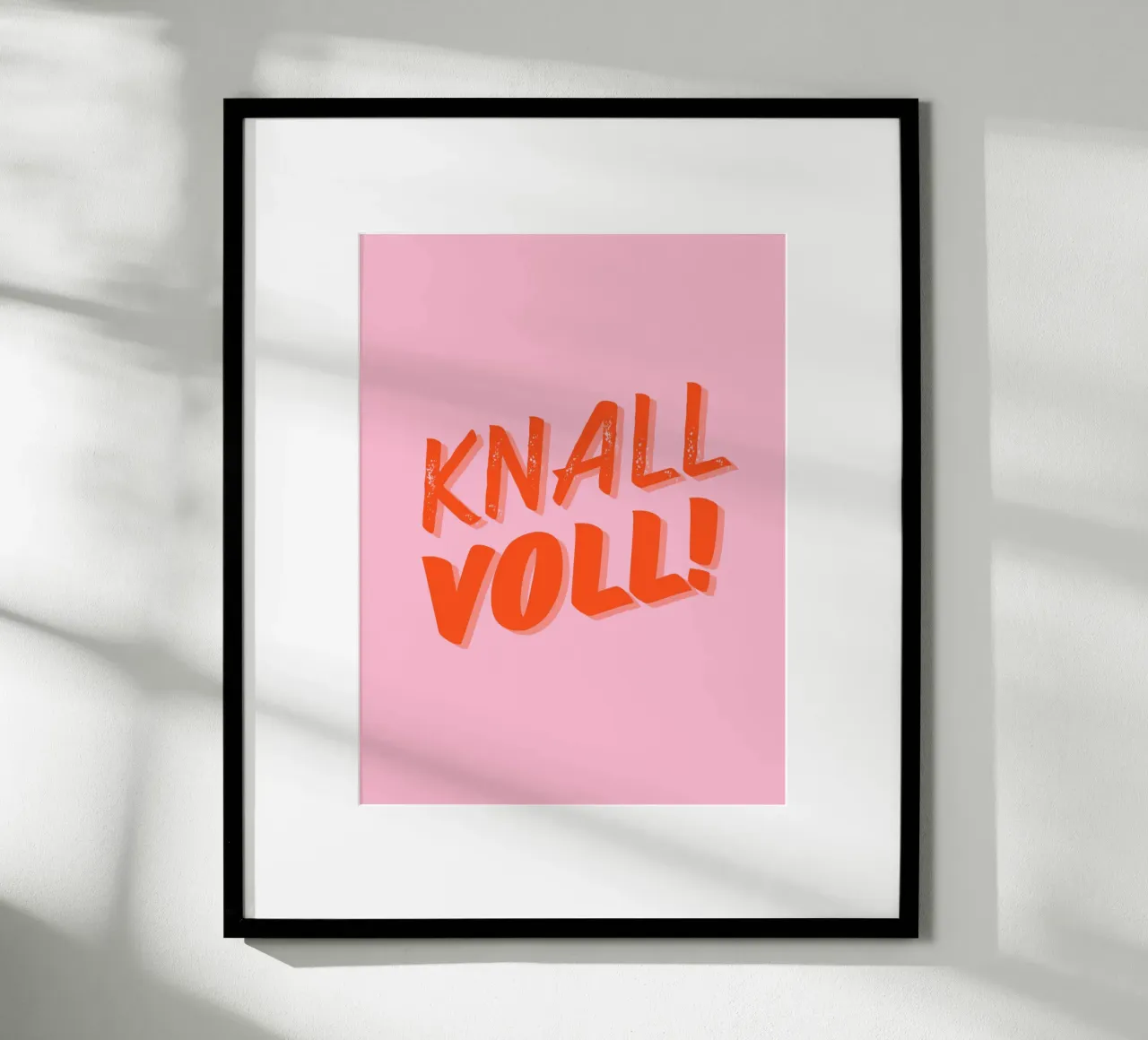 KNALL VOLL carta hahnemühle da DigiWunderwerk