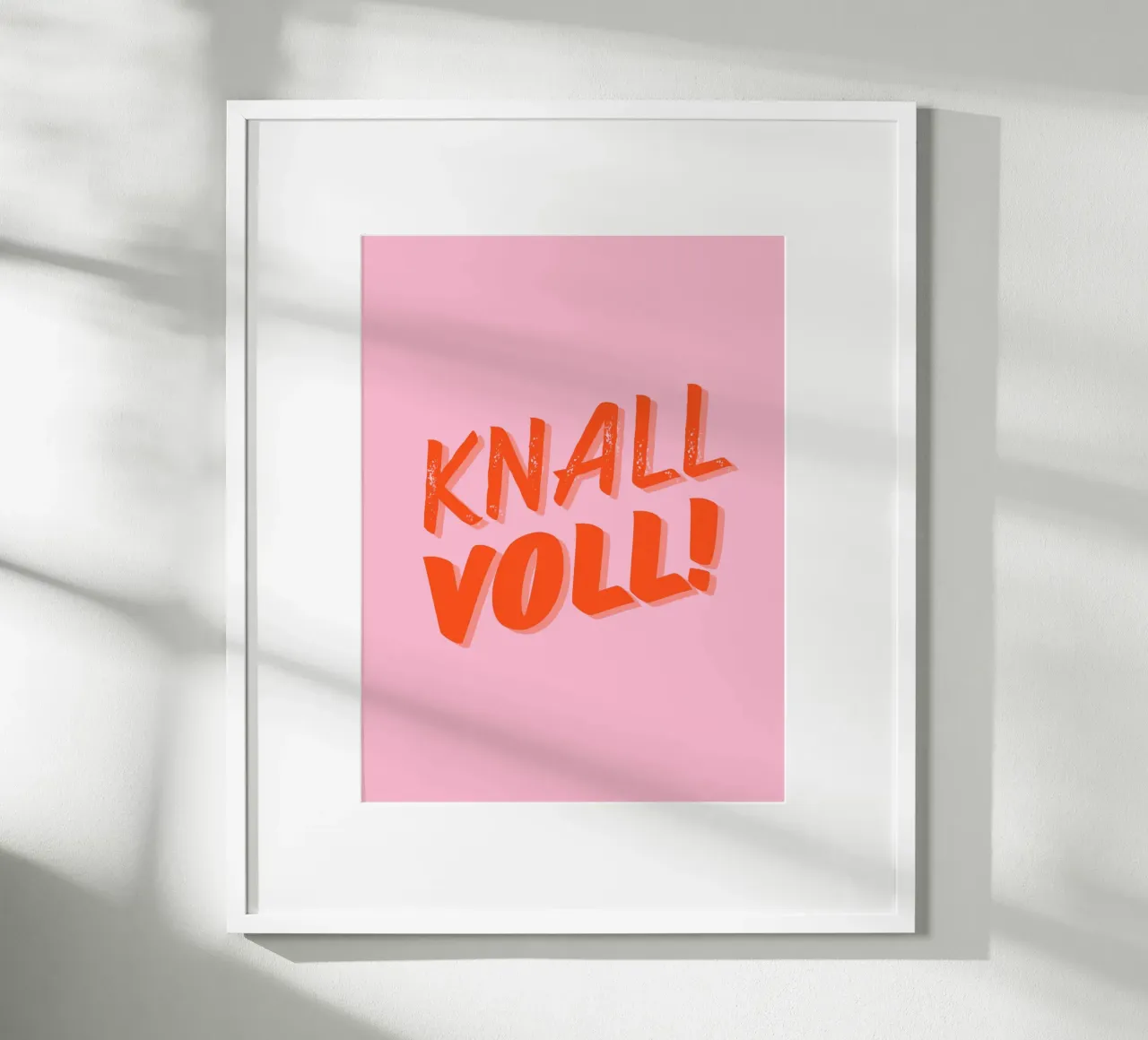 KNALL VOLL carta hahnemühle da DigiWunderwerk