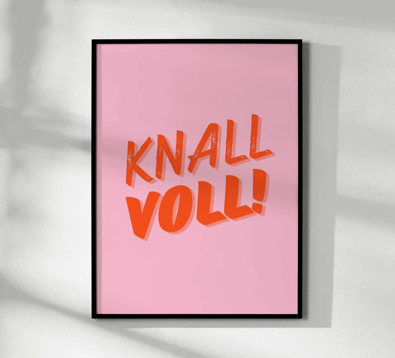KNALL VOLL carta hahnemühle da DigiWunderwerk
