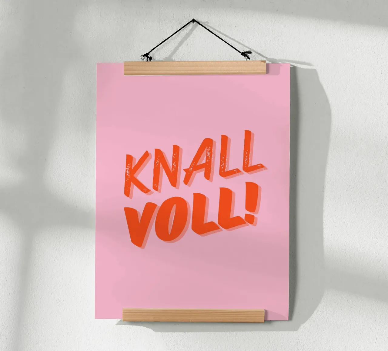 KNALL VOLL carta hahnemühle da DigiWunderwerk