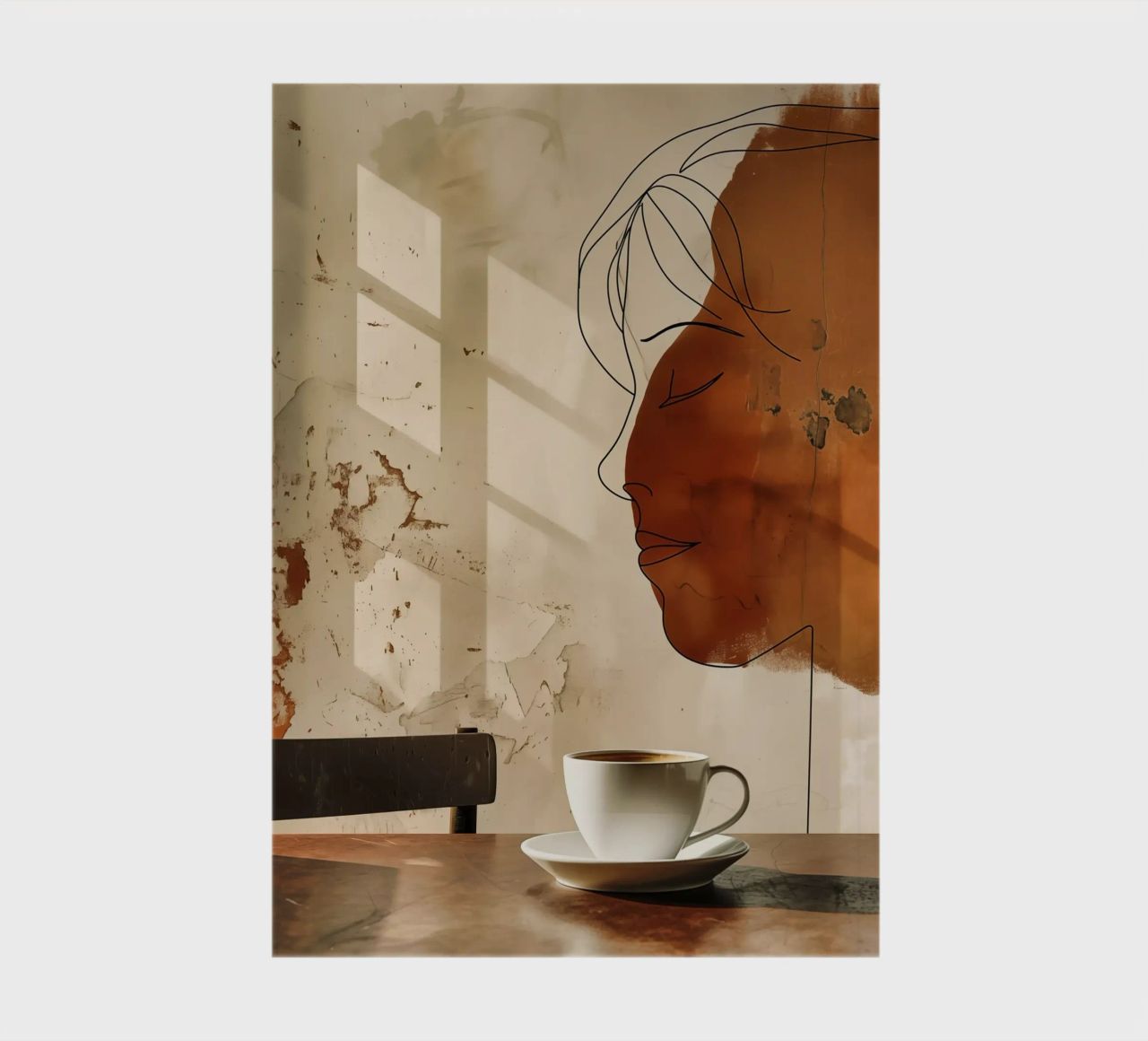 Coffee Line Art notebook by Autofocus
