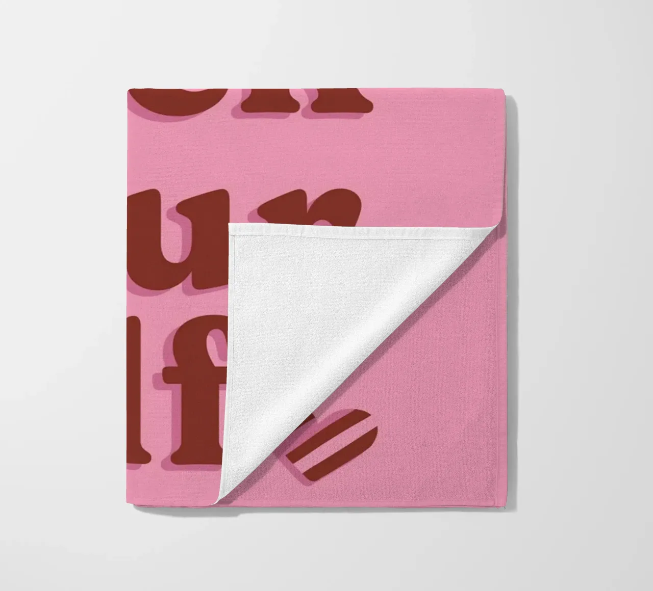 Terug jezelf strandhanddoek van The Native State