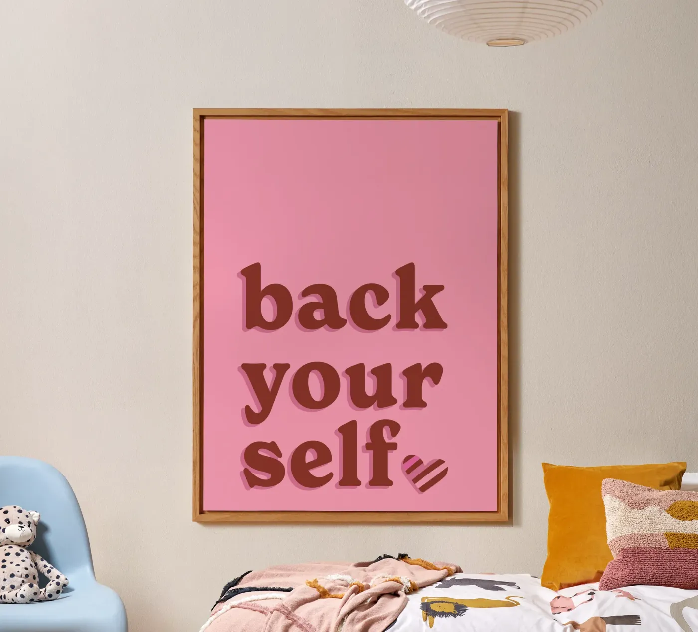 Back Yourself forex plate by The Native State