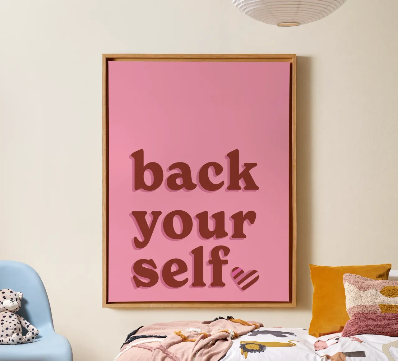 Back Yourself canvas by The Native State